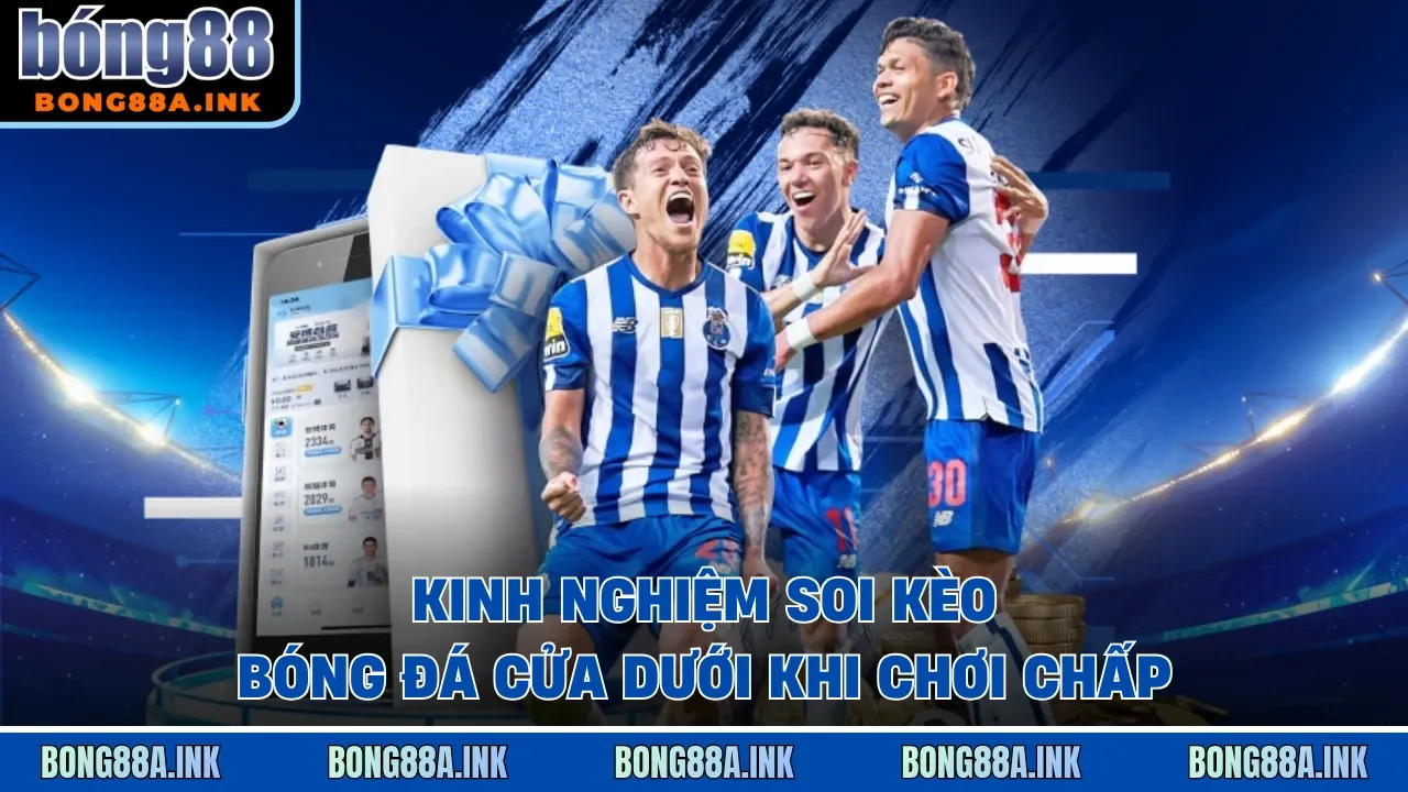 Kinh nghiệm soi kèo bóng đá cửa dưới khi chơi chấp
